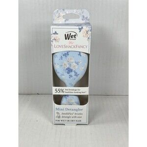 Goody Wet Brush LoveShackFancy MINI Detangler Hair Brush Everblooming Rosettes